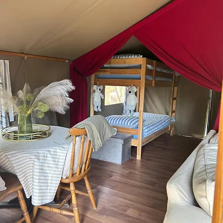 Luxusní stan Luxury Tree Glamping Safari Tent *